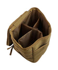 Heavy Duty Outdoor Camping Storage Bag Portable Polyester Organizer For Gas Stoves Pots And Gear Spacious Travel Case interior view