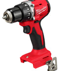M18 Compact Brushless Hammer Drill Driver with Half Inch Metal Chuck and All Metal Gear Case for Tight Spots Overhead Work