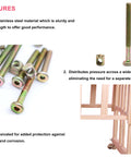 Crib Hardware Replacement Kit Beef Up Your Crib With Hex Socket Cap Bolts And Barrel Nuts Set For Bunk Beds Cots Chairs
