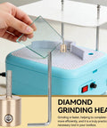 Diamond Grinder Bit Head For Glass And Tile Work Pro Grade Heavy Duty Stained Glass Drill Bits With Brass Core Abrasive Wheel