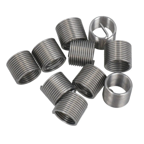 Helicoil inserts from M14 X 1.5mm Thread Repair Kit With Helicoil Inserts Damaged Thread Repair Set 10 Inserts In Blow Mold Case Heavy Duty Pro Grade Tool.