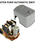 Water Pump Pressure Switch 30 To 50 PSI With Adjustable Differential One Quarter Inch Female NPT No Fuss Well Pump Controller
