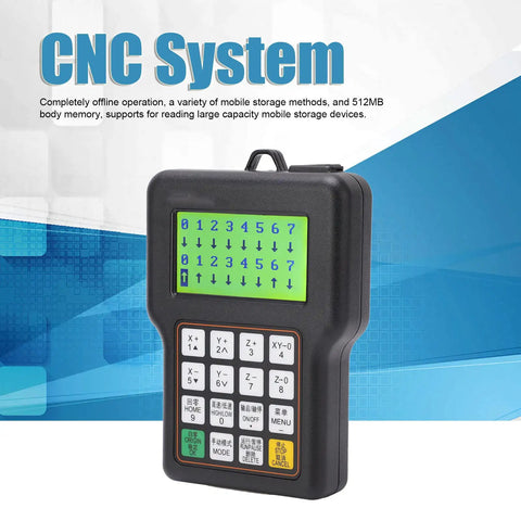 CNC Control System Offline Motion Controller With High Performance 8 Core CPU For Precision Processing Set Kit Beefed Up For Pro Grade Industrial Machining Easy Customization And Fast Speeds, handheld unit
