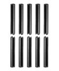 Slotted Spring Pin 6mm x 40mm 20 Pack Black 65Mn Steel Roll Pin For Home Machine Fastening Durable Rust Resistant High Tensile Dowel