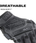 Fingerless Tactical Gloves With Impact Protection D3O Palm Padding And TPR Armor, breathable TrekDry material close-up