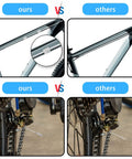 Comparison of Universal 2M Bike Brake And Gear Shifter Cable Set For Mountain Bikes With End Caps Ferrules O Rings And Housing; ours vs others
