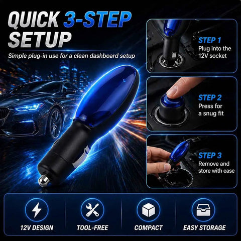 Plug And Play Fuel Saver Device For Cars And Trucks Portable Gas Economizer universal fit plugin instructions