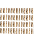 Concealed Barrel Hinges In Brass Finish For Jewelry Boxes And Cabinets, Invisible Hardware Hinge, 4x20mm, 100 Pieces display
