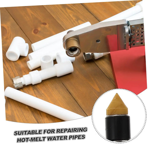 Water Stop Pin Tool with Wrench for Quick Plumbing Leak Fixes and Damage Prevention, tools with pipes and fittings displayed