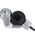 Metal Sheet Nibbler Drill Attachment for electric and impact drills showing titanium steel disc and hex wrench setup