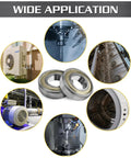 6206 ZZ Deep Groove Ball Bearing With Double Metal Seal 30x62x16mm P5 in industrial and hobby applications