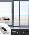 Eight Pack Sliding Door Pulleys For Cabinets And Furniture Dope Hardware Wheels For Windows Patio Doors And Glass Doors Smooth Roller Replacement 0.76 Cm Thick Ideal For Home Renovations And DIY Projects
