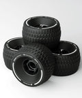 All-Terrain Longboard Wheels 100mm 65mm Urethane 78A High Rebound for Electric Skateboards, Off-Road Sidewalks and Dirt Paths