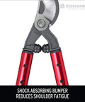 32 Inch Beefy MAXFORGED Steel Branch Cutter For Heavy Duty Pruning Up To Two And A Quarter Inch Thick Branches Orchard Loppers