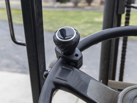 Power Steering Wheel Spinner Knob Fits Cars Trucks Tractors Mowers Forklifts And More Easy To Install With Four Screw Lengths