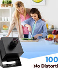 Mother and daughter cooking with a 48MP USB Camera For Laser Engravers And Raspberry Pi Pro Grade Ultra HD 8000x6000 Mini Lightburn Vision Camera Wide Angle Machine Vision Web Cam USB Two Point Zero Compatible For Computer And DIY Projects nearby.