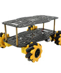 mecanum wheel robotics kit with 360-degree motion chassis