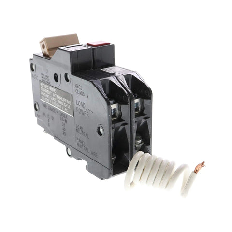 Two-Pole Ground Fault GFCI Circuit Breaker 30 Amp 120 240 Volt CH230GF for Electrical Panels with visible coil