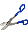 Bulldog Tinner Snip 16 Inch For Straight And Wide Curved Tin Cuts GlideTech Forged Blades And KushnKote Grips For Thick Metal