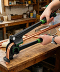 Pumtus 3 In 1 Manual Tube Bender For Copper Pipe 128 Inch And Brass Tubing Bending Tool With Rubber Handle HVAC in action bending copper pipe.