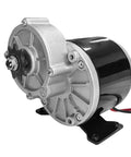 24V 350W Geared Electric Motor MY1016Z3 With 9 Tooth Sprocket for E Scooter, street ready gear reduction drive