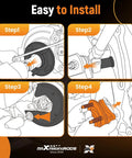 Installation guide for 512344 Rear Wheel Bearing And Hub Assembly For Honda CRV 2007 2011 Crosstour 2010 2015 With Encoder ABS