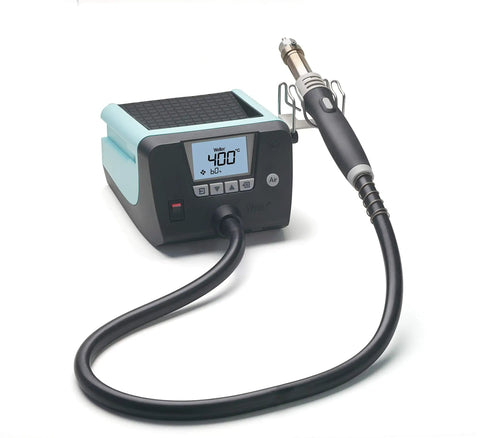 Powerful 900 Watt Hot Air Station With Clear LC Display And Adjustable Backlight, Easy Readout Via Power Bar Graph