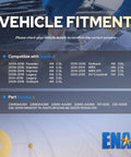 Vehicle fitment chart for Mass Air Flow Sensor MAF Replacement For Subaru Forester Impreza Legacy Outback 2008 2009 2010 2011 2012 2013 2014 2015 2016 2017 2018 2.0L 2.5L Engines
