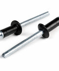 10 Pack Specialty Fuel Door Rivet For Toyota And Lexus No Sweat Swap Replaces 90269-06017 90269-A0005 impact clips with black and metal finish.