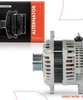 Rugged 150 Amp Alternator Replacement For Nissan Murano 2016, Pathfinder 2017 2020, Maxima 2019 2022, Infiniti QX60 2017 2020 3.5L 12V