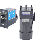 High Power 110V Ac Gear Motor Combo Features Smooth Variable Speed Controller And Adjustable Governor for single phase use.