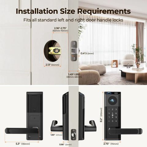 Video Smart Lock With Hd Camera And Wireless Doorbell Auto Locking Deadbolt Keyless Entry For Front Door Easy Install Breeze Setup Hassle Free Mobile App Control On Point