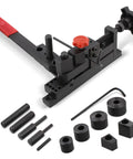 Mini Rod Bender Tool For Metalwork Universal Bending Machine with accessories for DIY fabrication projects