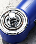 Heavy Duty Pneumatic 1/2 Inch Right Angle Impact Wrench Workhorse close-up of drive mechanism for effective torque on rusted nuts.