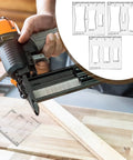 Badass Butterfly Router Template Set For Woodworking Featuring Slick Bowtie Jig Kit with router in use, showcasing acrylic templates.