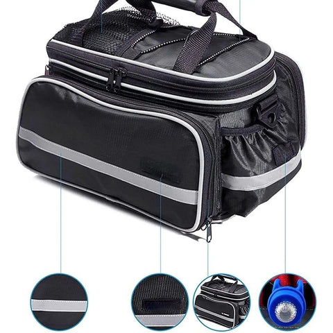 Waterproof Nurse Tote Bag And Travel First Aid Kit Rugged Multifunction Medical Organizer with compartments and zippers