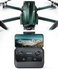 4K Drone With 8K Photos 3 Axis Gimbal Ultra Stable GPS Beeper Cruise Control 20000ft Transmission Under 249g, shown with controller.
