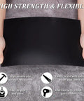Person holding two black ABS plastic sheets 11.8 by 7.9 inches 2mm thick hard modeling plastic for architectural models sand table projects DIY.