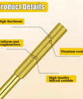 Close-up of titanium-coated 12 Pack Diamond Sharpening Wheels detailing high hardness and silicon carbide material