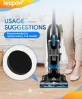 Vacuum Filter Replacement For CleanView Rewind Upright Bagless Vacuums Models 3533 3313 3333 4 Pack Washable