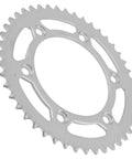 Gold O-Ring Drive Chain And Sprockets Kit For Honda XR650L 1993-2009 And 2012-2017, steel 45T rear sprocket close-up