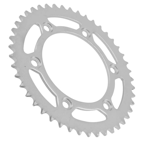 Gold O-Ring Drive Chain And Sprockets Kit For Honda XR650L 1993-2009 And 2012-2017, steel 45T rear sprocket close-up