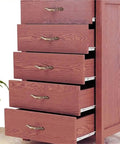 Wooden cabinet displaying Heavy Duty Drawer Slides 1 Pair Soft Close Quiet Cabinet Rails Drawer Track System For Kitchen Cabinets