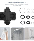 Pressure Balancing Shower Cartridge Replacement For 1/2 Inch Single Handle Valve with compatible O-rings displayed