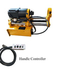 LGXEnzhuo line portable boring machine, front view, 110V motor, 4.9ft boring bar; includes handle controller.