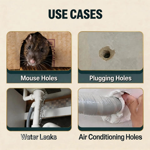 Waterproof Sealant Putty For Quick Fixes No Mess Patch Up Pipes Walls Holes And AC Openings Durable Mending Clay Use Cases