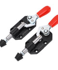 Two Pack Left And Right Push Pull Toggle Clamps With Quick Release For Woodworking Jigs And Fixtures Pocket Hole Jigs Welding And Metalworking