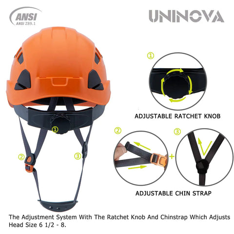 Top Shelf Hi Vis Orange Hard Hat Built For The Daily Grind OSHA Compliant Construction Safety Helmet ANSI Z Eight Ninety One Approved Heavy Duty Crew Head Gear