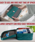 Empty First Aid Bag Portable Trauma Kit For Home Office Kitchen Travel And Outdoor Adventures Green Big Capacity Medical Supplies Organizer Water Resistant 600D Oxford Bag For Hiking Camping Cycling Grab And Go Ready