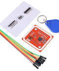 2 Pack PN532 NFC RFID Module Kit With I2C And SPI, Street Smart NFC Reader for Arduino Raspberry Pi, includes S50 white card and blue key tag